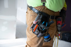 Converse Electric employee's tool belt